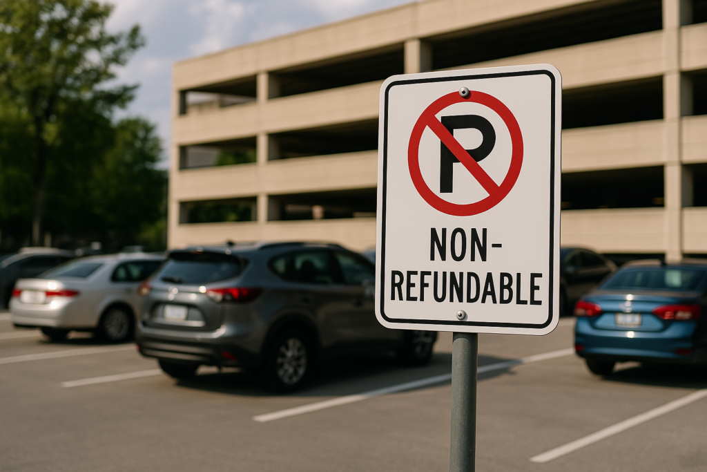 Exploring Non-Refundable Parking Is It Worth the Risk
