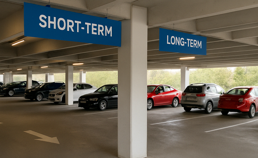 Short-Term vs Long-Term Parking