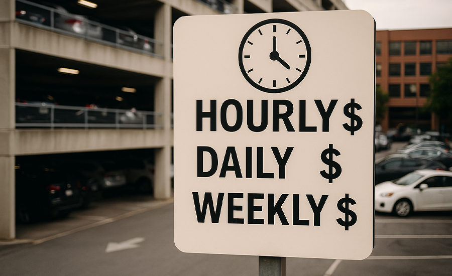 Hourly, Daily, Weekly Parking Costs