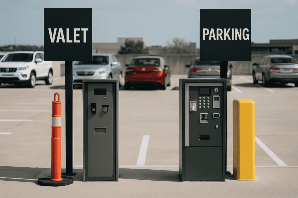Valet vs Regular Parking
