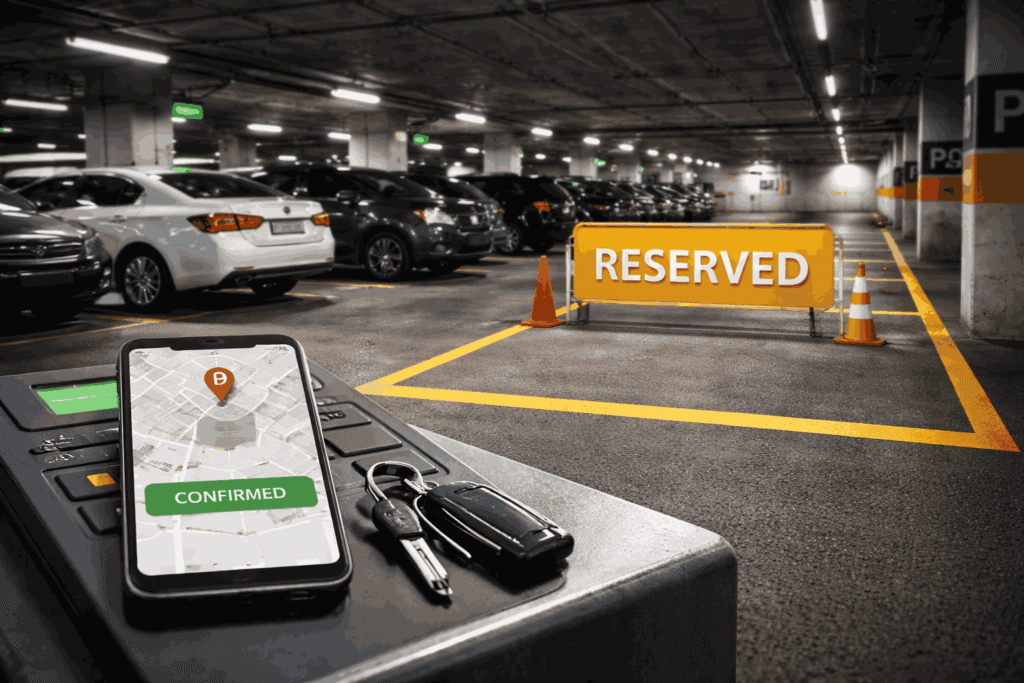 Book Parking in Advance Whenever Possible