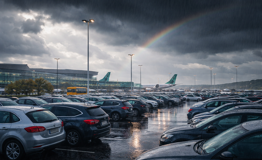 How Weather in Ireland Affects Airport Parking Experience