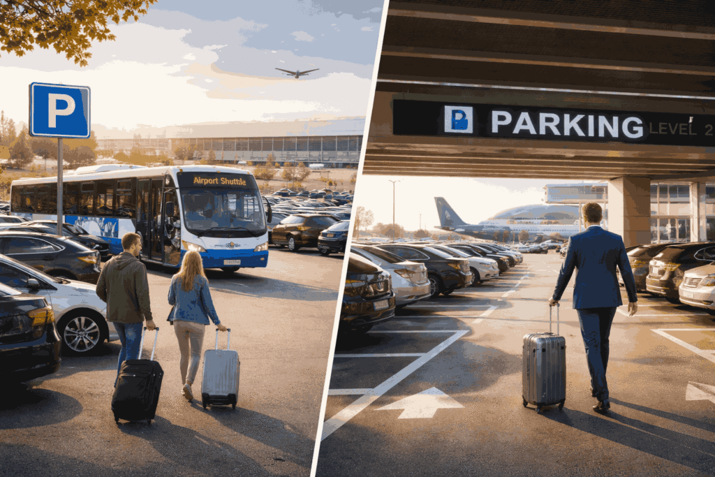 Off-Site Parking vs On-Site Parking at the Last Minute