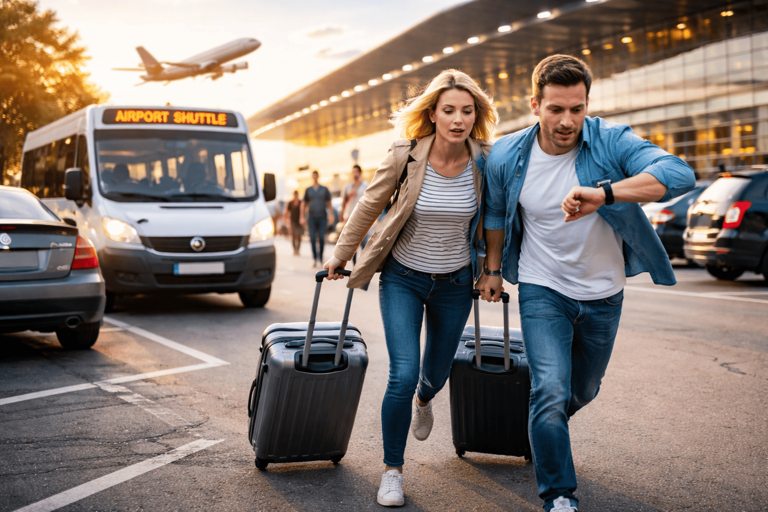 The Fear of Missing a Flight